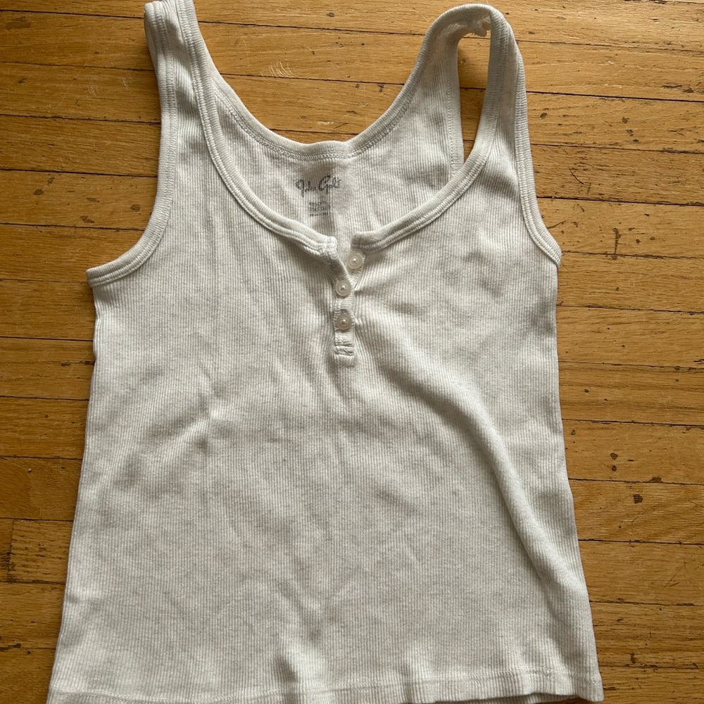 Brandy Melville White Tank Top